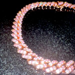Rose Gold Cuban Chain 16”